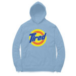twisted logo hoodie tired