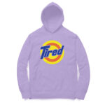 twisted logo hoodie tired