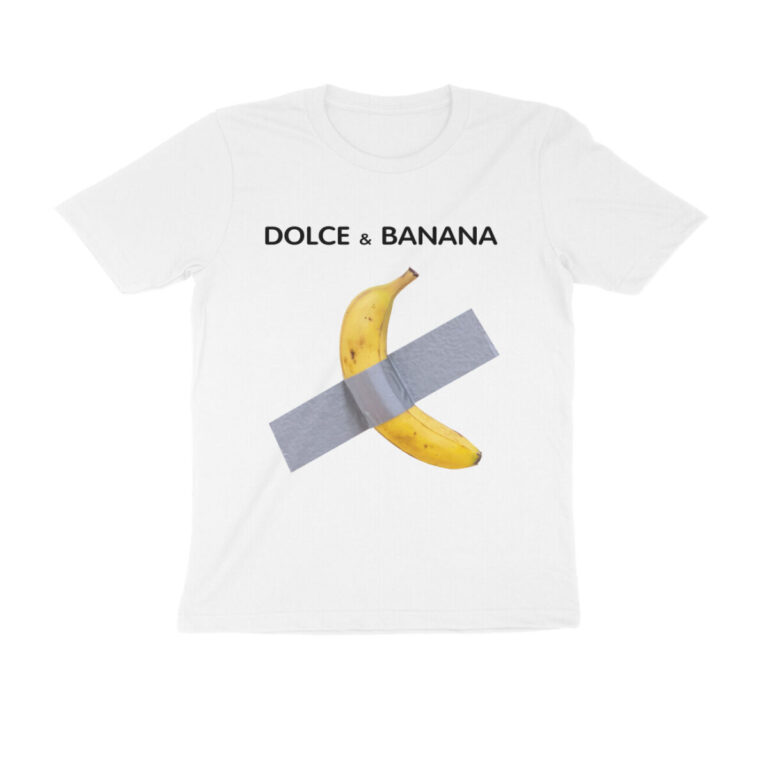 twisted logo t shirt dolce and banana art