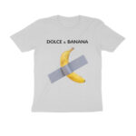 twisted logo t shirt dolce and banana art