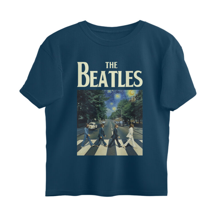 the beatles oversized t shirt starry night