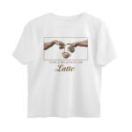 coffee lover oversized t shirt the creation