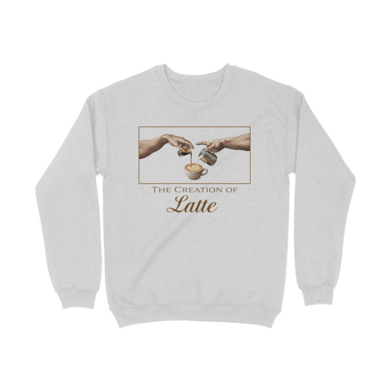 coffee lover sweatshirt the creation