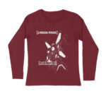 linkin park full sleeves t shirt reanimation line art