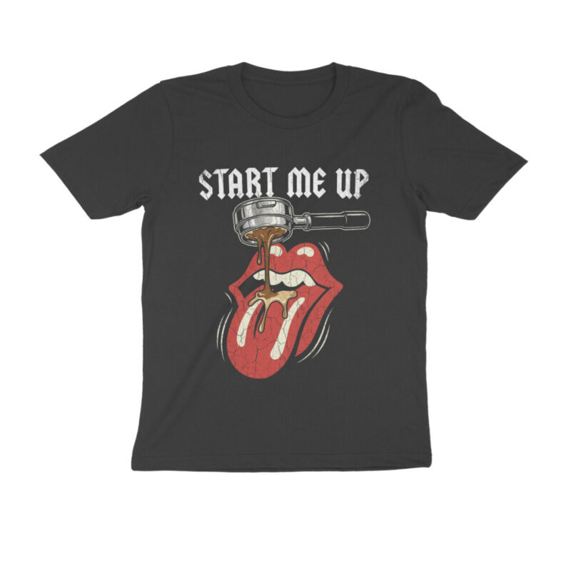 coffee lover t shirt start me up