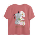 coffee lover oversized t shirt coffee time