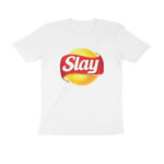 twisted logo t shirt slay