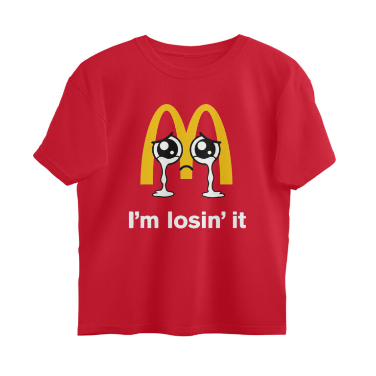 twisted logo oversized t shirt i'm losin it