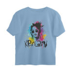 kehlani oversized t shirt color splash