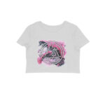 linkin park crop top from zero watercolor style