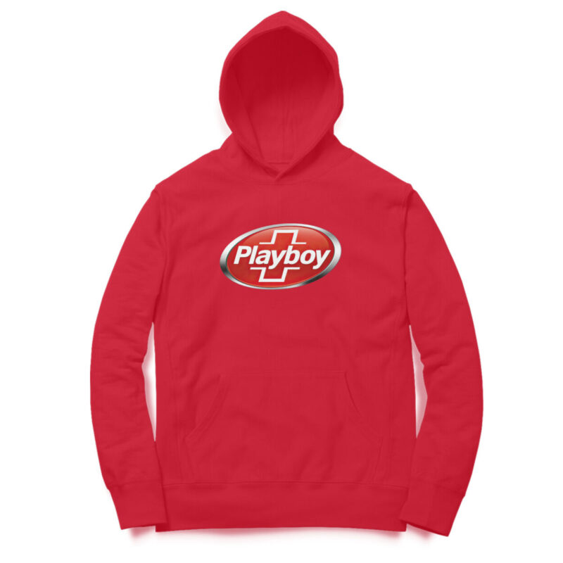 twisted logo hoodie playboy