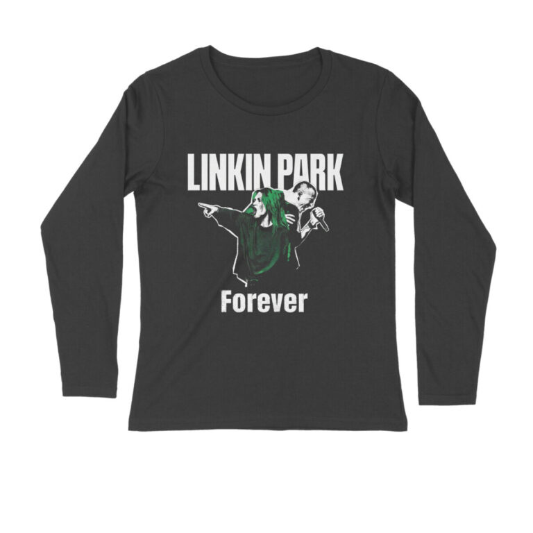 linkin park full sleeves t shirt (both sides)