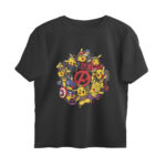 pikachu avengers oversized t shirt