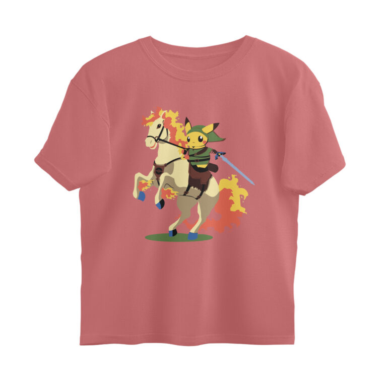 pokemon oversized t shirt pika rapidash