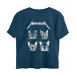 metallica funny t shirts meowtallica