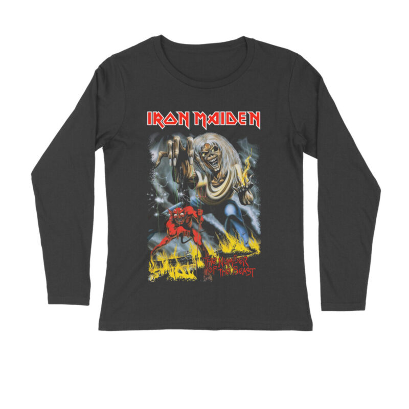 number of beast full sleeves t shirt (both sides)