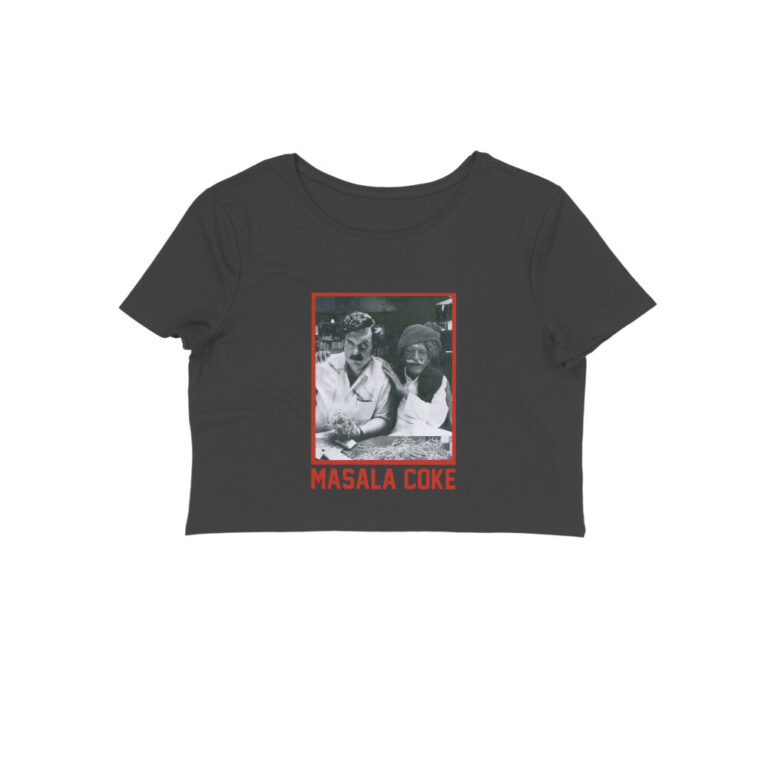 funny crop top masala coke