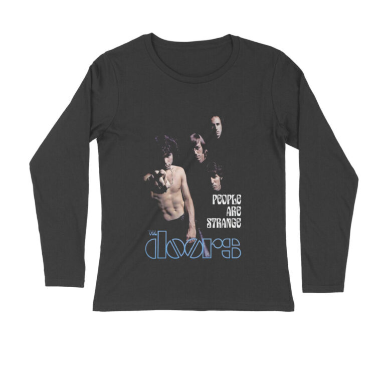 the doors full sleeves t shirt people are strange