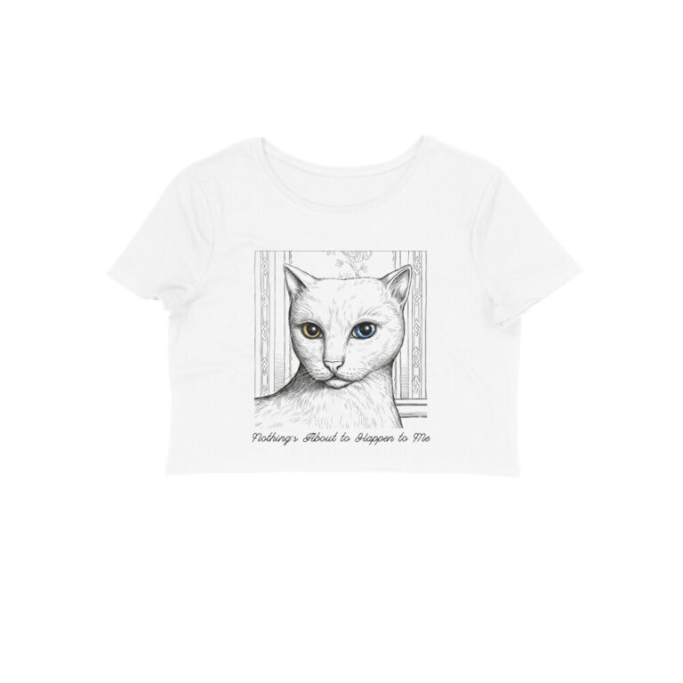 mitski crop top cat