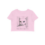 mitski crop top cat