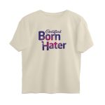 twisted logo oversized t shirt born hater