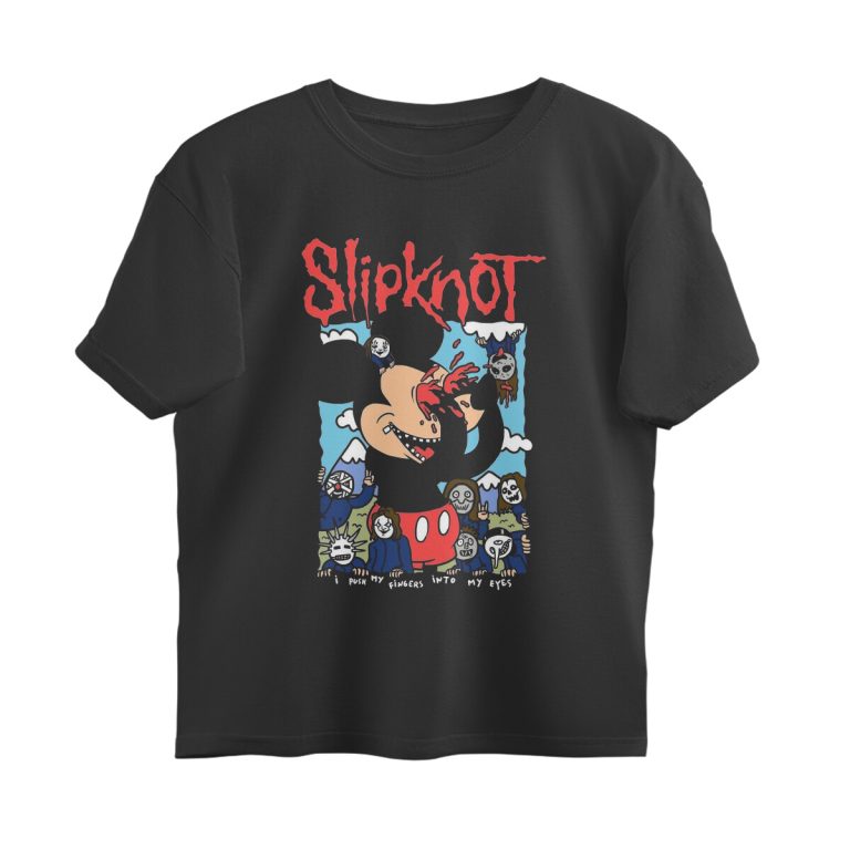 slipknot oversized t shirt finger into my eyes