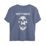 deftones oversized t shirt skull