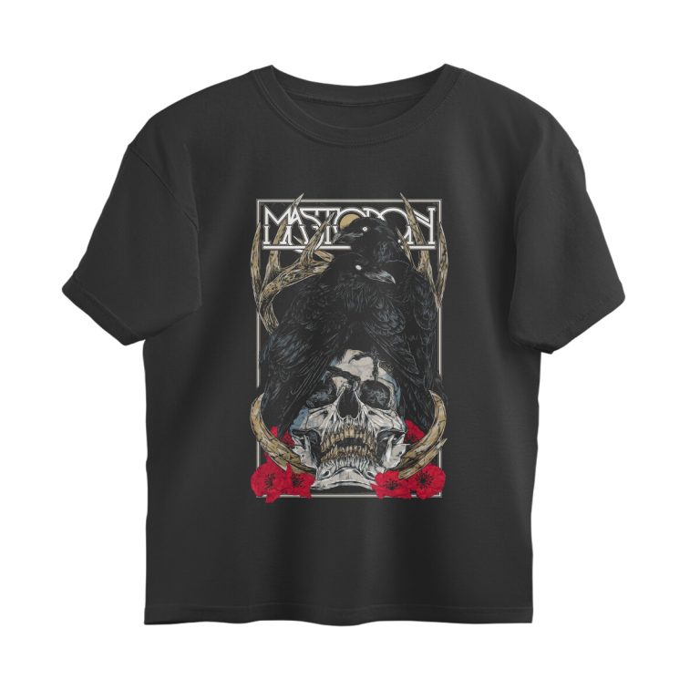mastodon oversized t shirt skull