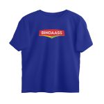 twisted logo oversized t shirt bindaass