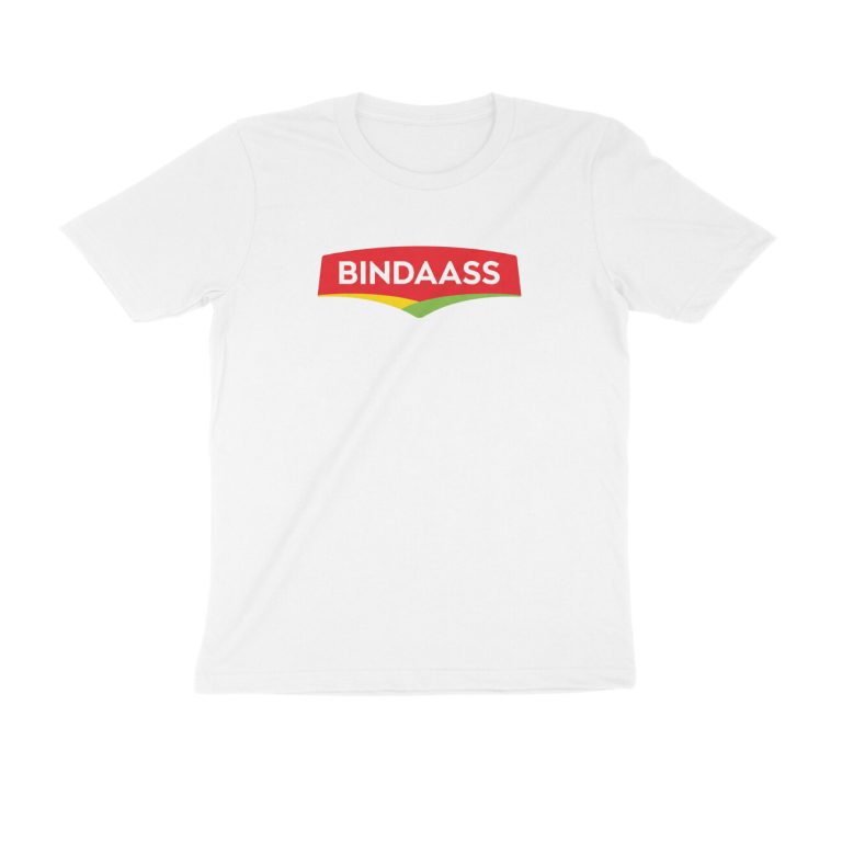 twisted logo t shirt bindaass