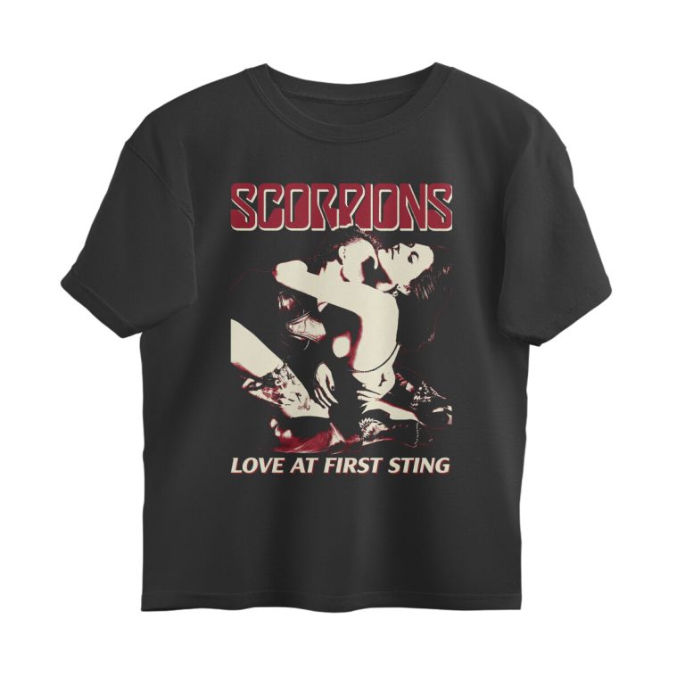 scorpions oversized t shirt love at first sting