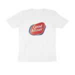 twisted logo t shirt good kisser