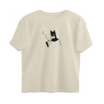 coffee oversized t shirt bat minimal
