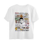 new girl oversized t shirt schmidt