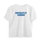 twisted logo oversized t shirt sober