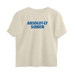 twisted logo oversized t shirt sober