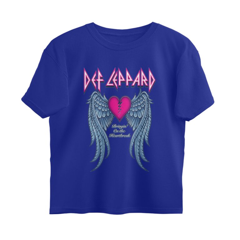 def leppard oversized t shirt heartbreak
