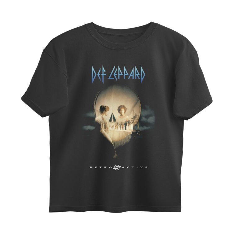 def leppard oversized t shirt retro active