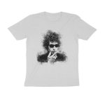 bob dylan t shirt sketch style