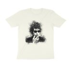 bob dylan t shirt sketch style