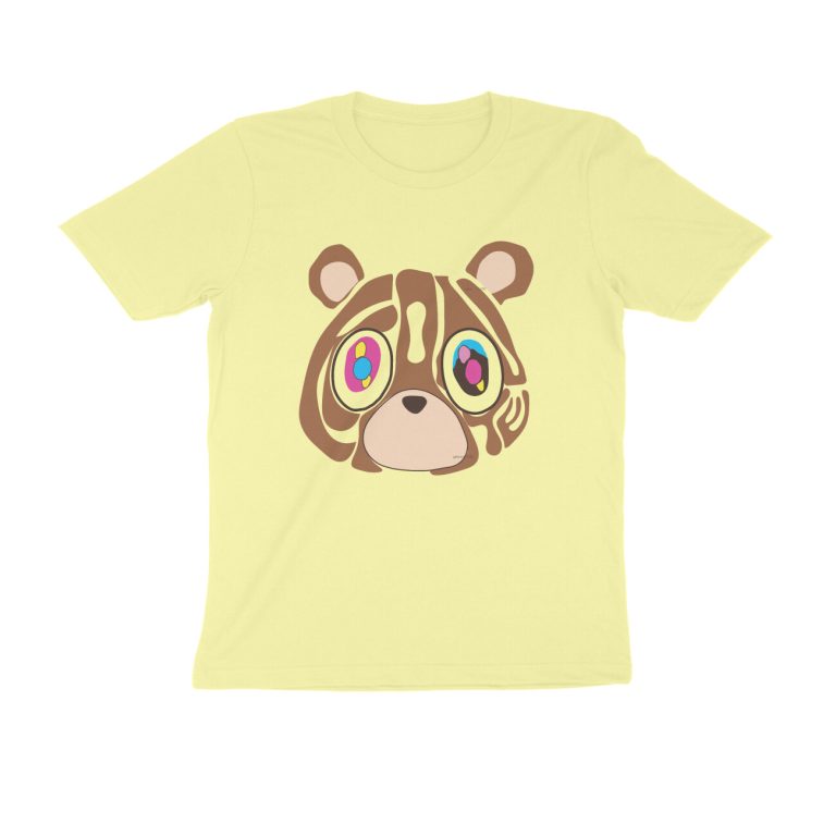 kanye west t shirt bear typography