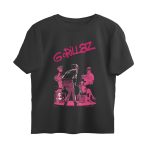 gorillaz oversized t shirt band members