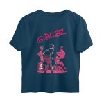 gorillaz oversized t shirt band members