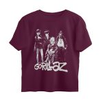 gorillaz oversized t shirt band