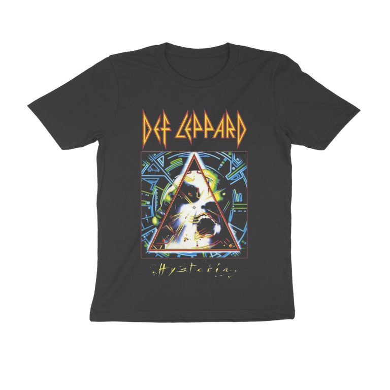 def leppard t shirt hysteria