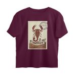 scorpions oversized t shirt post stamp mumai