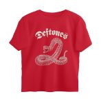 deftones oversized t shirt snake