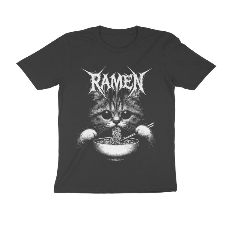 heavy metal t shirt ramen