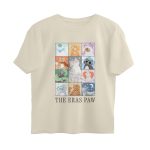 swiftie oversized t shirt eras paws