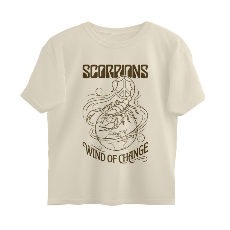 scorpions oversized t shirt wind of change